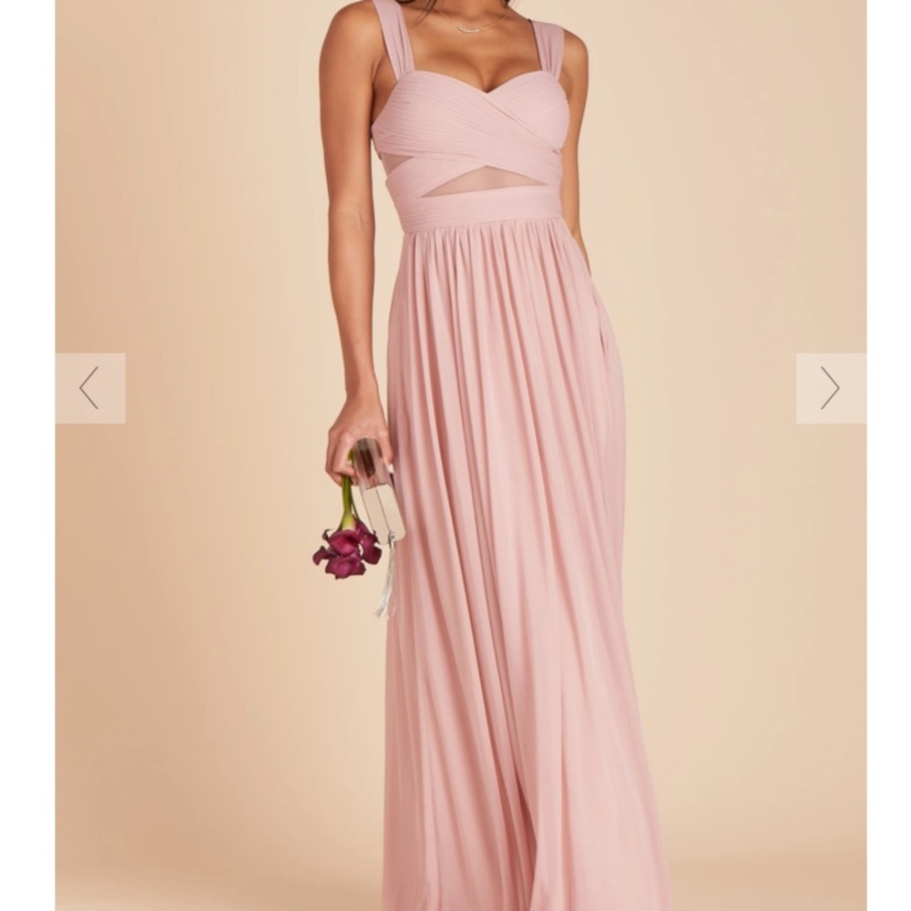 ELSYE DRESS - ROSE QUARTZ from BIRDY GREY